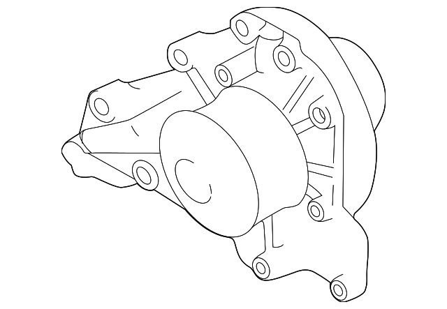 Насос водяной 2510039012 HY KI