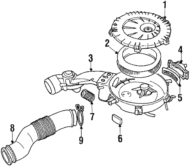 Повітряний фільтр 2811321340 HY KI