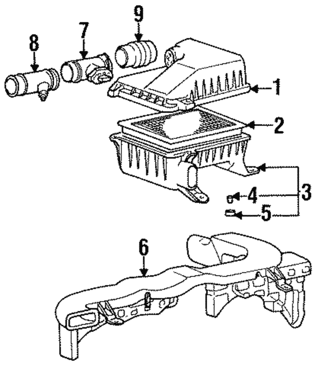 Впускний шланг, повітряний фільтр 2813922050 HY KI