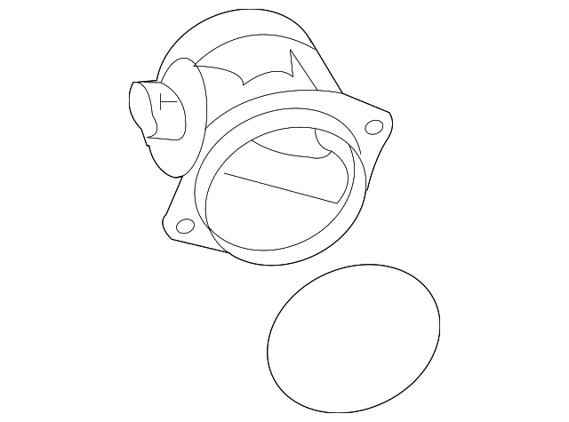 Датчик масової витрати повітря veracruz 06-  mobis 281643C100 HY KI