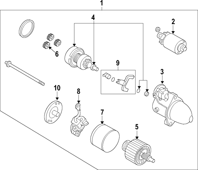 Механізм вільного ходу, стартер 3614025011 HY KI