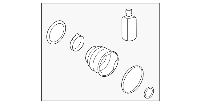 Гофрований кожух, приводний вал 495L5L1200 HY KI