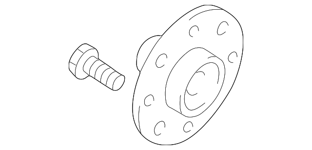 Ступица передняя 517502D103 HY KI