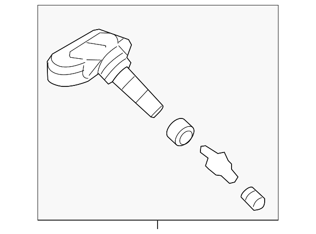 Датчик давления в шинах jeep chrysler suzuki hyundai genesis coupe 529332M000 HY KI