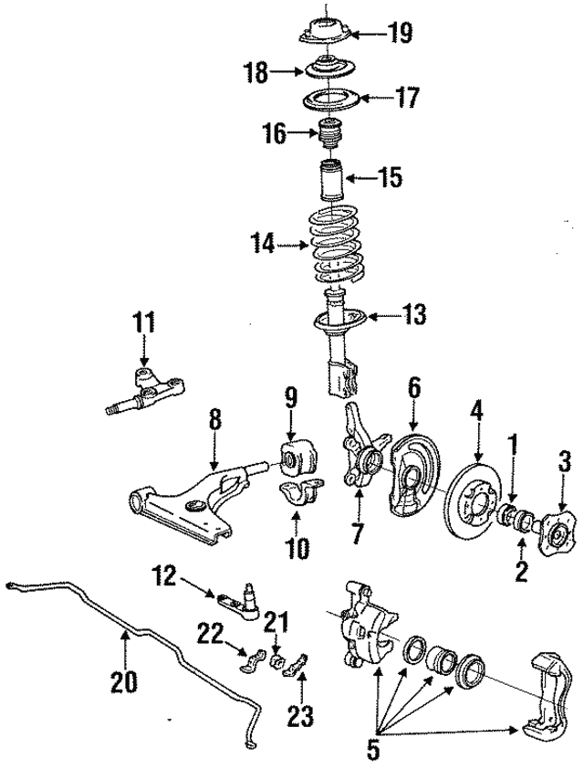 Амортизатор 5465024120 HY KI