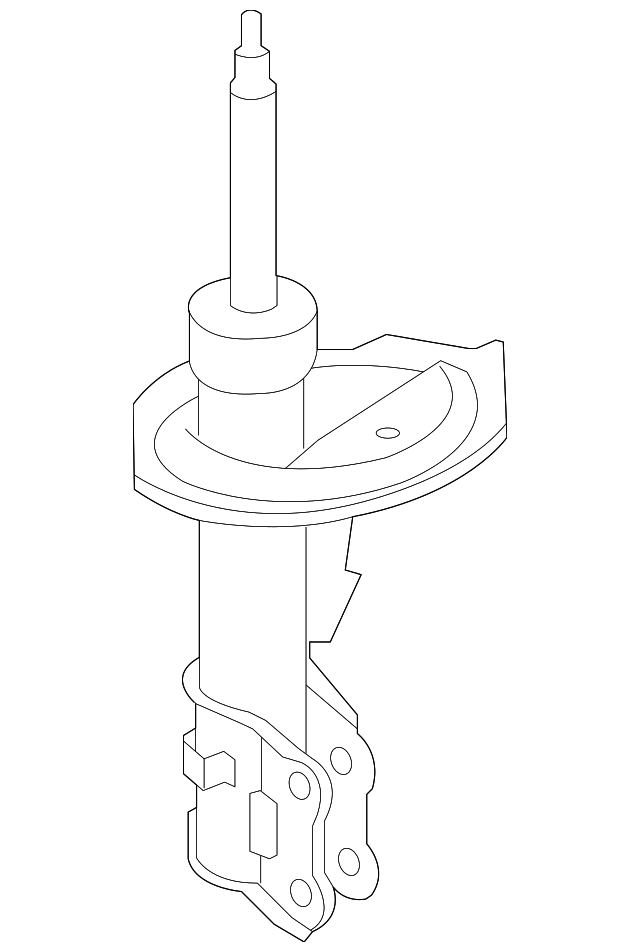 Амортизатор 546613Y150 HY KI
