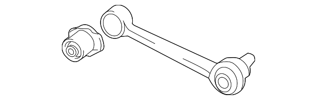 Рычаг поперечный задней подвески 552503Z000 HY KI