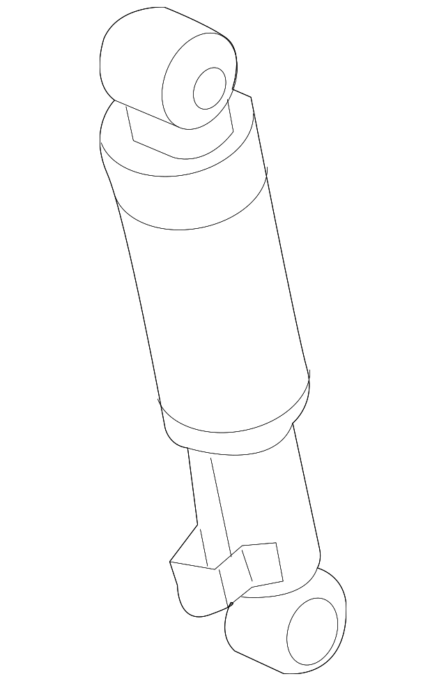 Амортизатор підвіски задній santa fe 12- 15- 55310-2w300 mobis 553102W300 HY KI