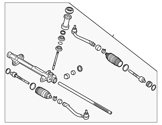 Кермова рейка mobis 56500-3x200 реставрація 565003X200 HY KI