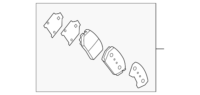 Колодки гальмівні 581013QA50 HY KI