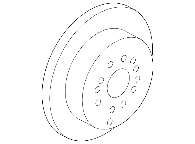 Диск гальмівний задній hyundai santa fe 06- вир-во mobis 584112B000 HY KI