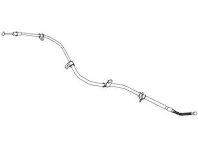 Тросовий привод, стоянкове гальмо 597602D010 HY KI
