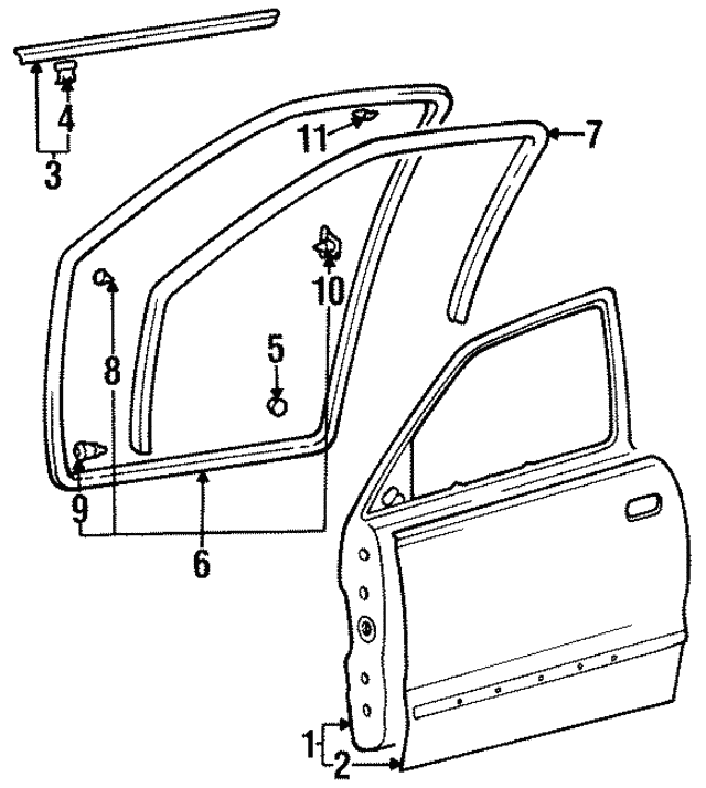 Клипса крепёжная 8213437000 HY KI