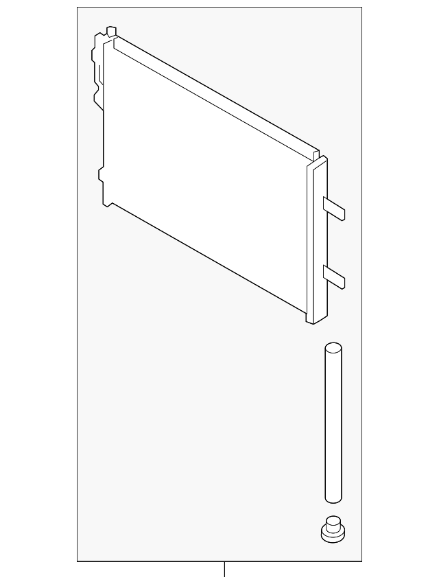 Конденсатор, система кондиціонування повітря 976063X601 HY KI