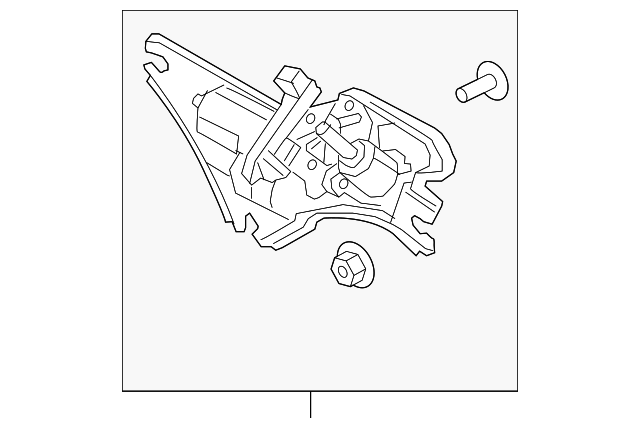 Мотор стеклоочистителя заднего стекла  98700-d3000 98700D3000 HY KI