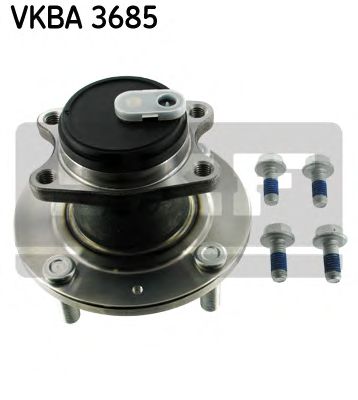 Підшипник ступиці комплект mitsubishi/smart colt/forfour r 13/15l 04-12 VKBA3685 SKF