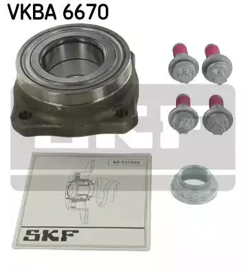 Комплект підшипника маточини VKBA6670 SKF