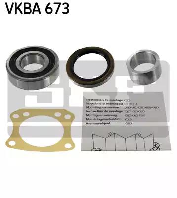 Комплект колісних підшипників VKBA673 SKF
