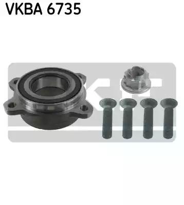 Комплект подшипника ступицы колеса VKBA6735 SKF