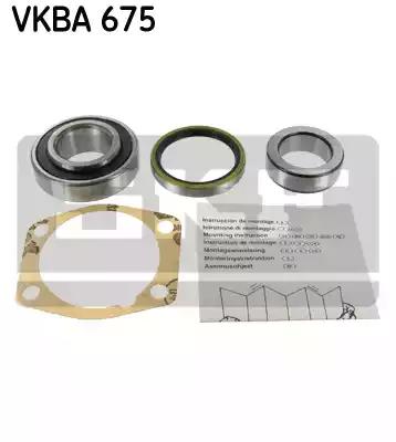 Комплект колісних підшипників VKBA675 SKF