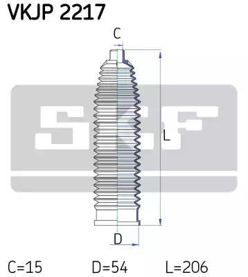 Комплект пылника рулевое управление VKJP2217 SKF