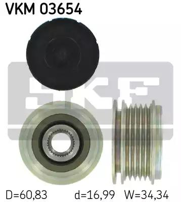 Муфта генератора VKM03654 SKF