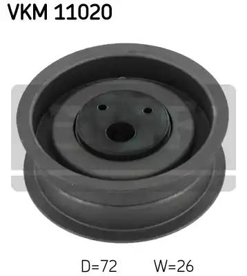 Натяжний ролик ременя грм вир-во skf VKM11020 SKF