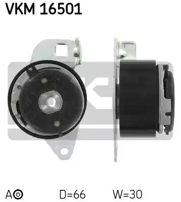 Натяжний ролик, зубчастий ремінь VKM16501 SKF