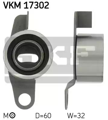 Ролик модуля натягувача ременя VKM17302 SKF