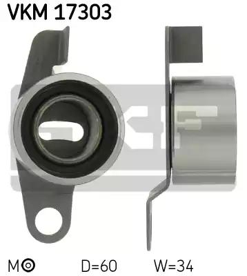 Натяжний ролик ремінь грм VKM17303 SKF