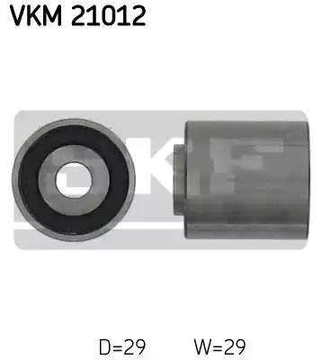 Ролик провідний audi vw вир-во skf VKM21012 SKF