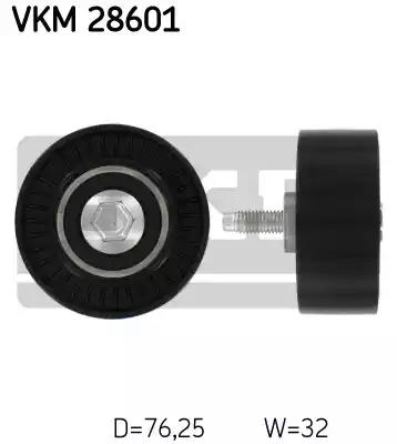 Ролик модуля натягувача ременя VKM28601 SKF