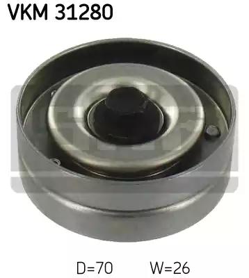 Ролик модуля натягувача ременя VKM31280 SKF
