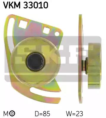 Натяжний ролик, поліклиновий ремінь VKM33010 SKF