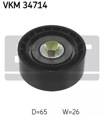 Направляючий ролик VKM34714 SKF