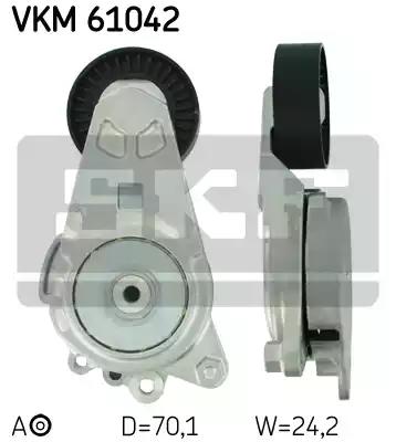 Роликовий модуль натягувача ременя VKM61042 SKF