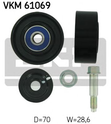 Направляючий ролик VKM61069 SKF
