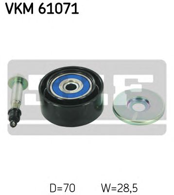 Ролик модуля натягувача ременя VKM61071 SKF