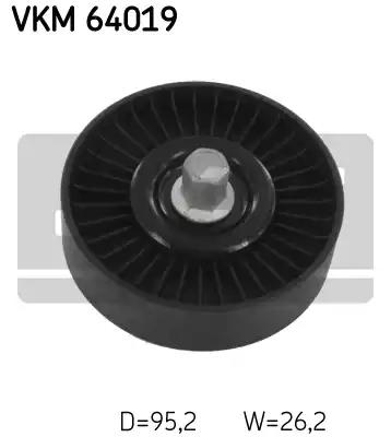 Направляючий ролик VKM64019 SKF