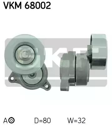 Роликовий модуль натягувача ременя VKM68002 SKF