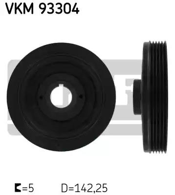Шків, колінчатий вал VKM93304 SKF