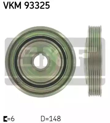 Шків ременя генератора VKM93325 SKF