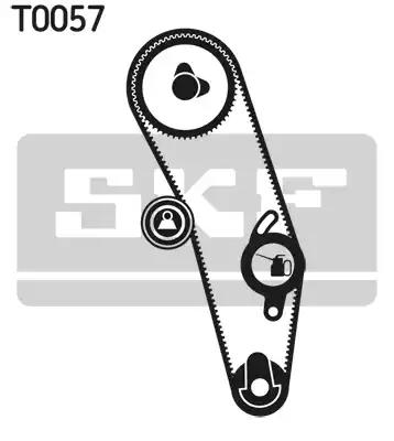 Aремкомплект грм audi/seat/vw 80/100/a6/coupe/toledo/golf/passat/scirocco 18-20 85-97 VKMA01020 SKF