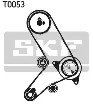 Комплект ремня грм VKMA02152 SKF