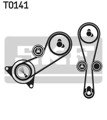 Комплект ремня грм VKMA07302 SKF