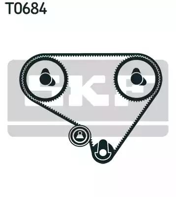Комплект зубчастих ременів VKMA92004 SKF