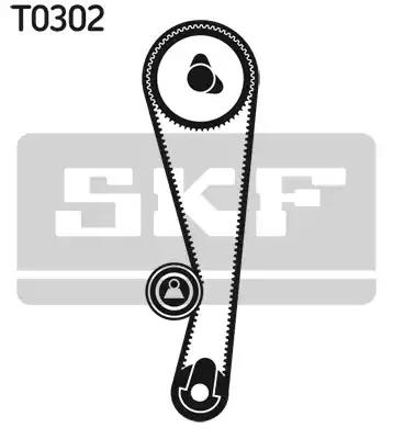 Комплект ремня грм VKMA97503 SKF
