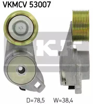 Натяжний ролик, поліклиновий ремінь VKMCV53007 SKF