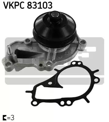 Водяний насос вир-во skf VKPC83103 SKF