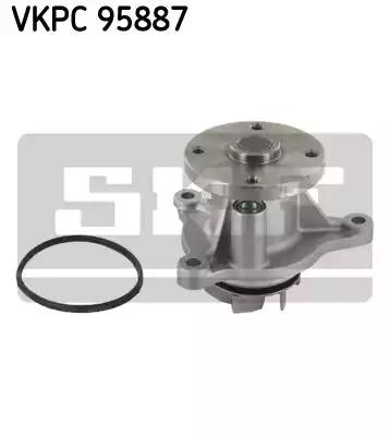 Водяний насос hyundai/kia 1.2-1.4 11 VKPC95887 SKF